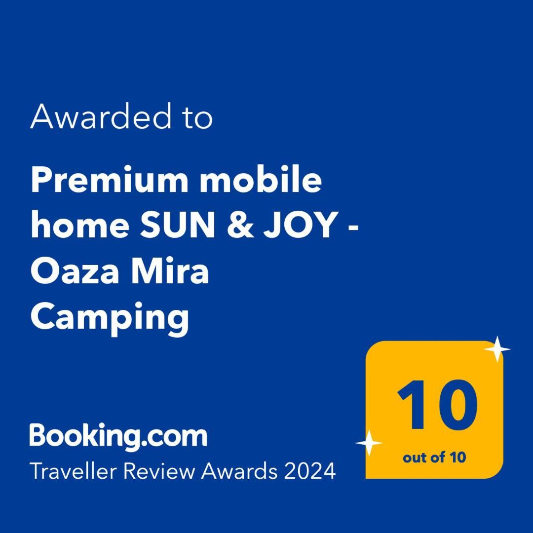 Premium Mobile Home Sun & Joy - Oaza Mira Camping 德拉格 外观 照片